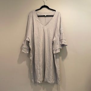 Lucky Brand Dress with Flowly Sleeves